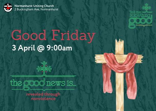 Good Friday, 3 April @ 9am